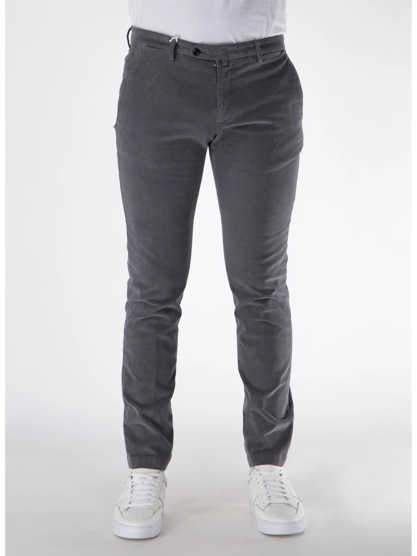     -BRIGLIA    -PANTALONE STRETCH  CON TASCHE AMERICANE-