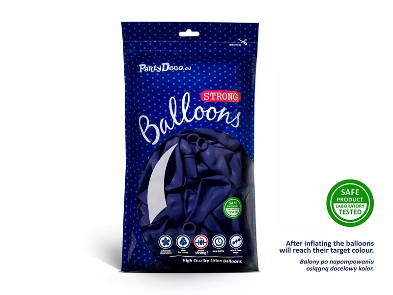 10 palloncini Royal Blue 30cm