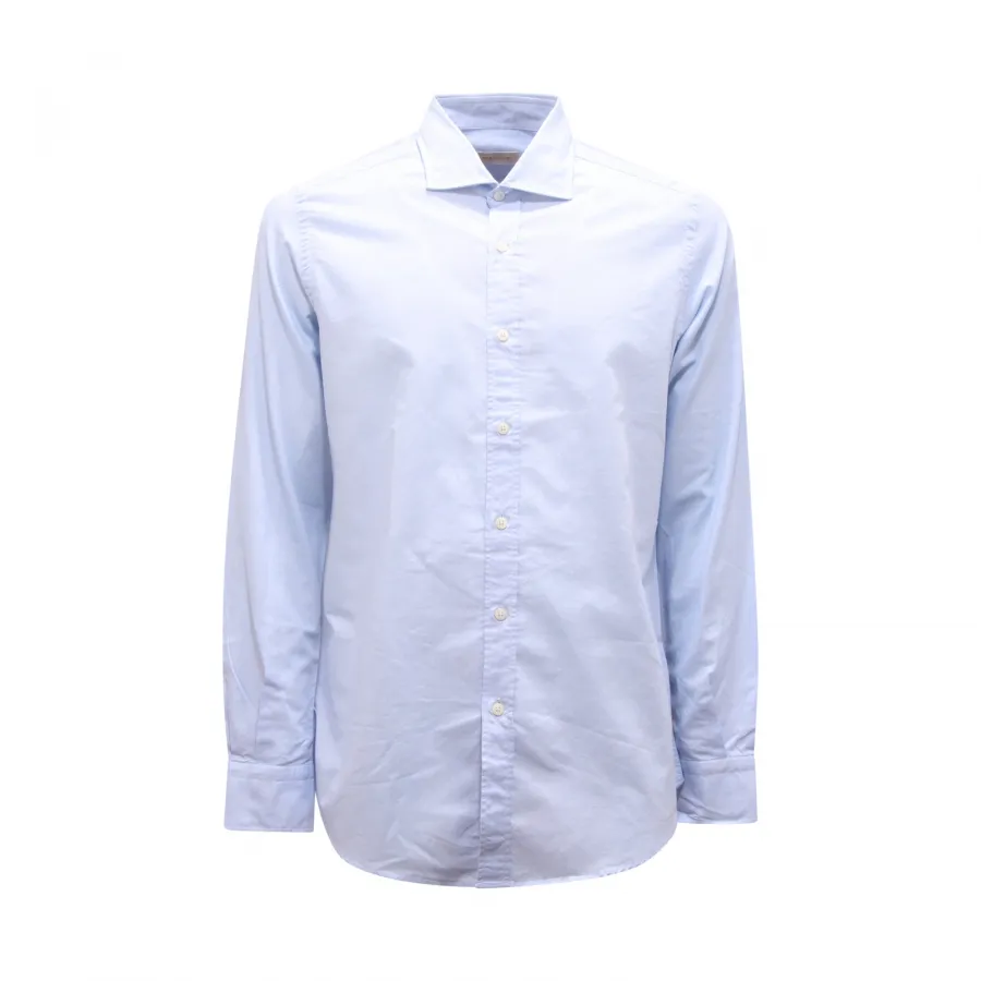 5275AZ CAMICIA UOMO PORTOFIORI LOTO MAN GARMENT WASHED SHIRT