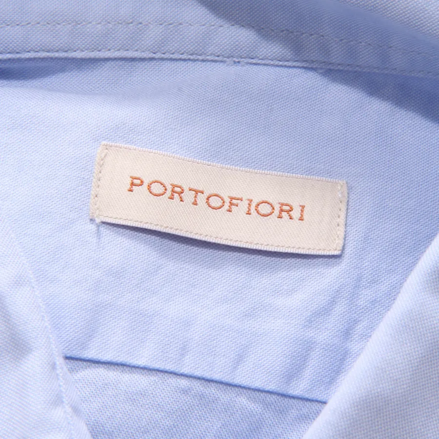 5275AZ CAMICIA UOMO PORTOFIORI LOTO MAN GARMENT WASHED SHIRT