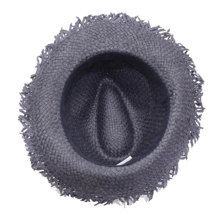 5519AG cappello paglia donna HAT YOU blue hat woman