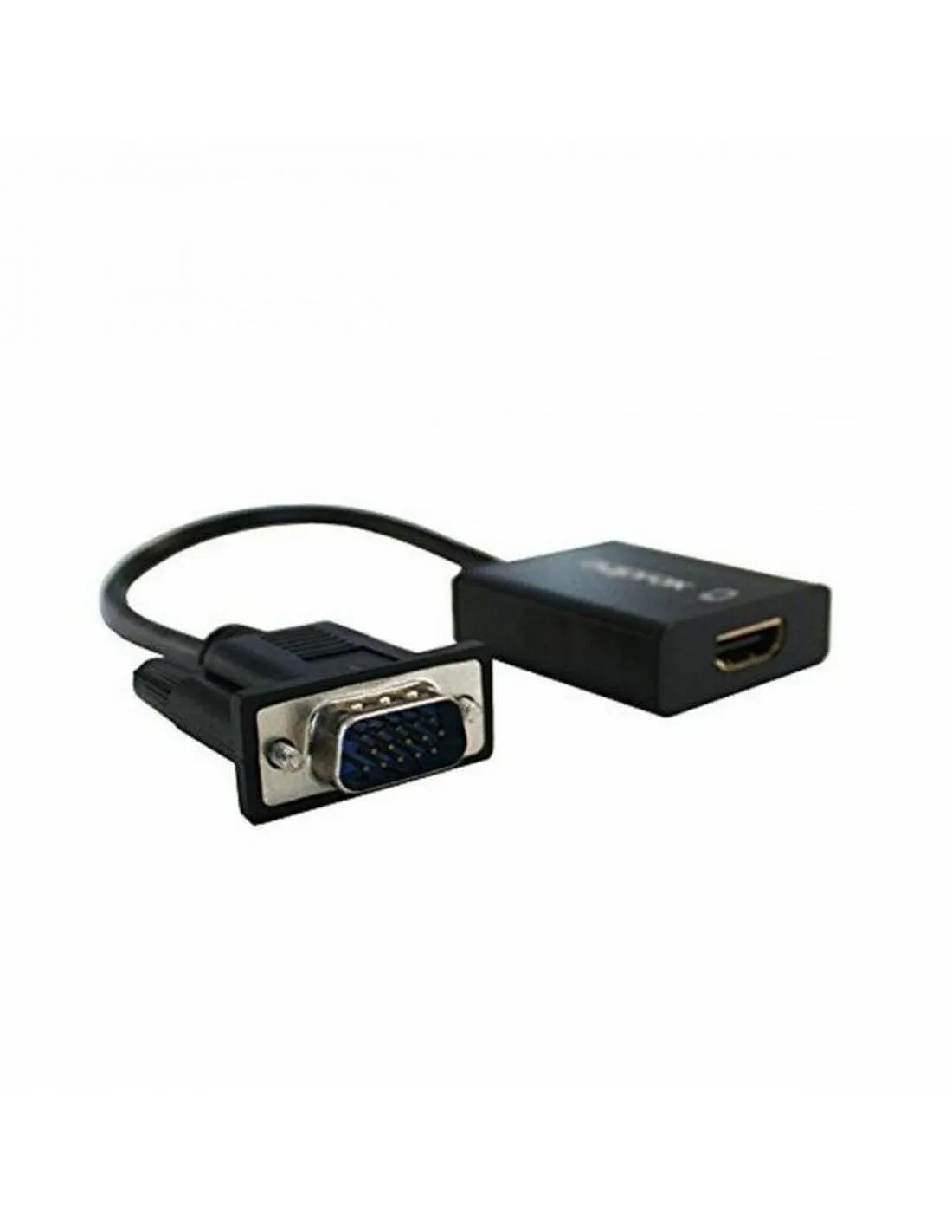 Adattatore VGA con HDMI con Audio approx! APPC25 3,5 mm Micro USB 20 cm 720p/1080i/1080p Nero