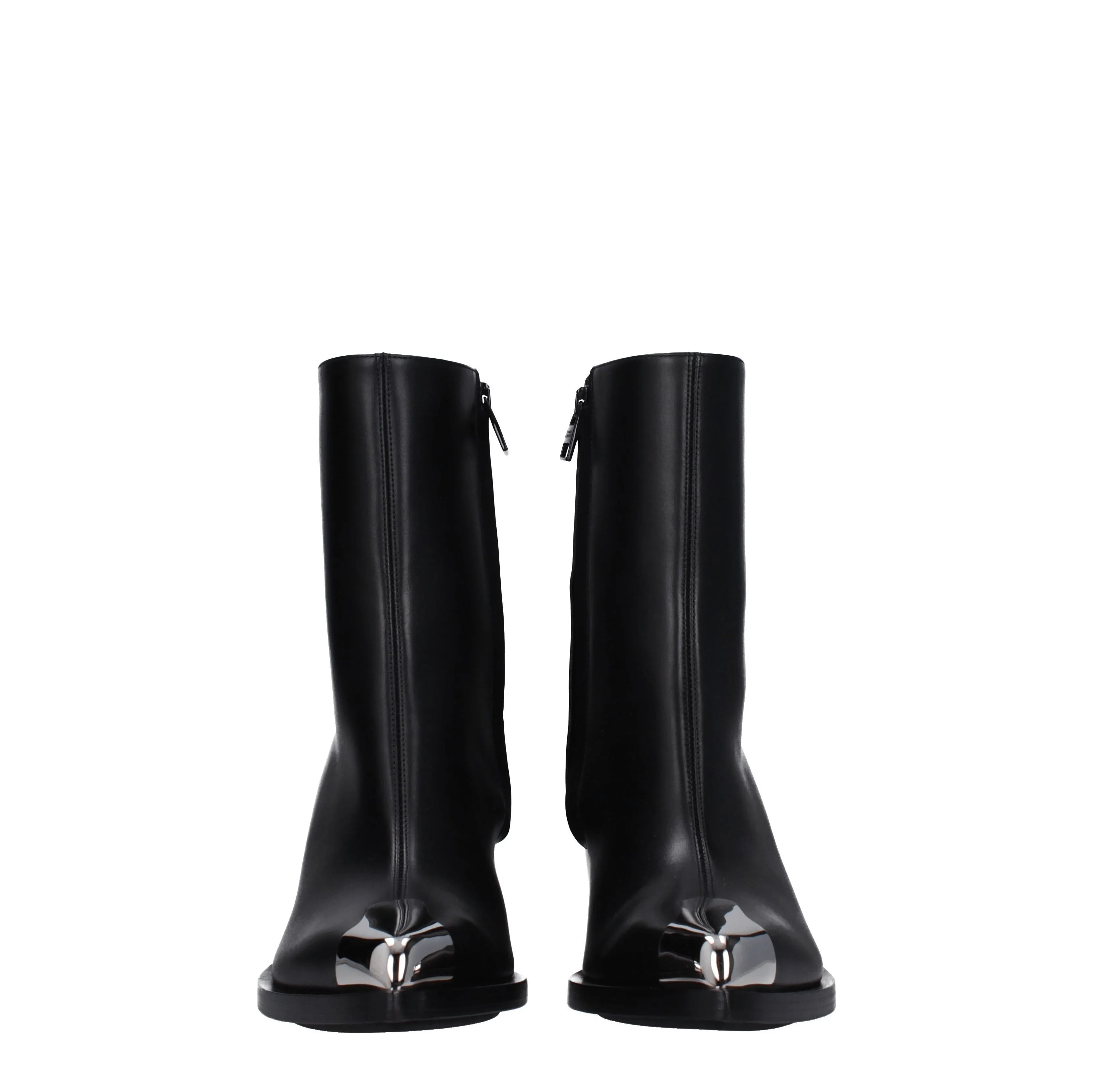 Alexander McQueen Stivaletti Donna Pelle Nero