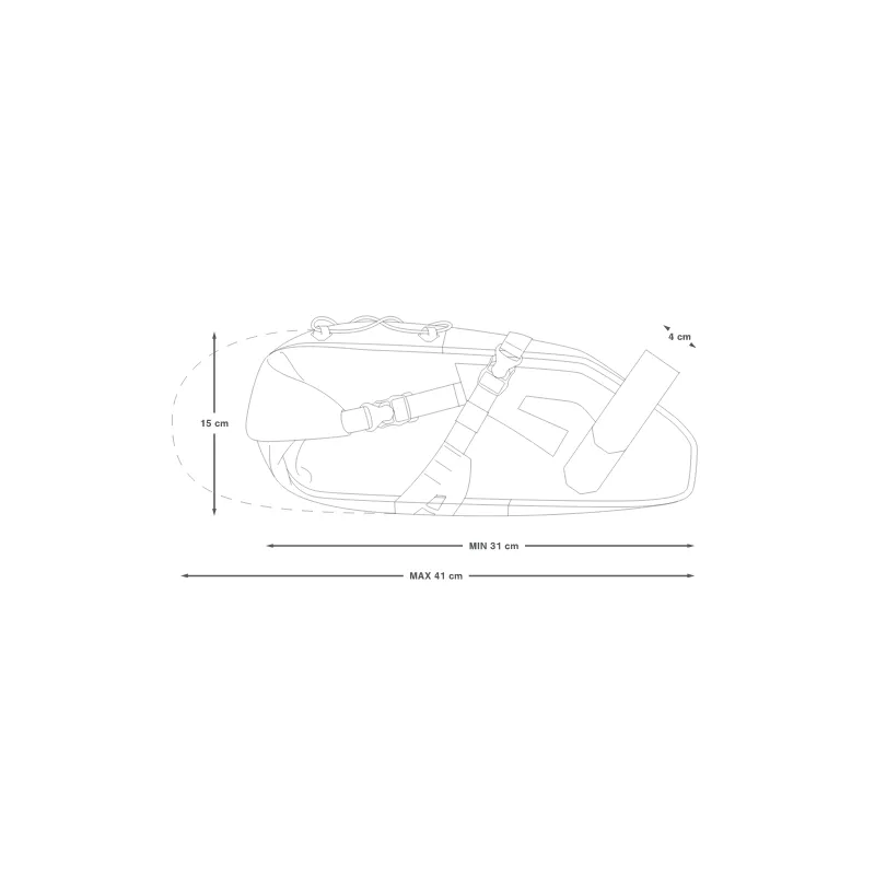 Apidura Expedition Saddle Pack 9 L