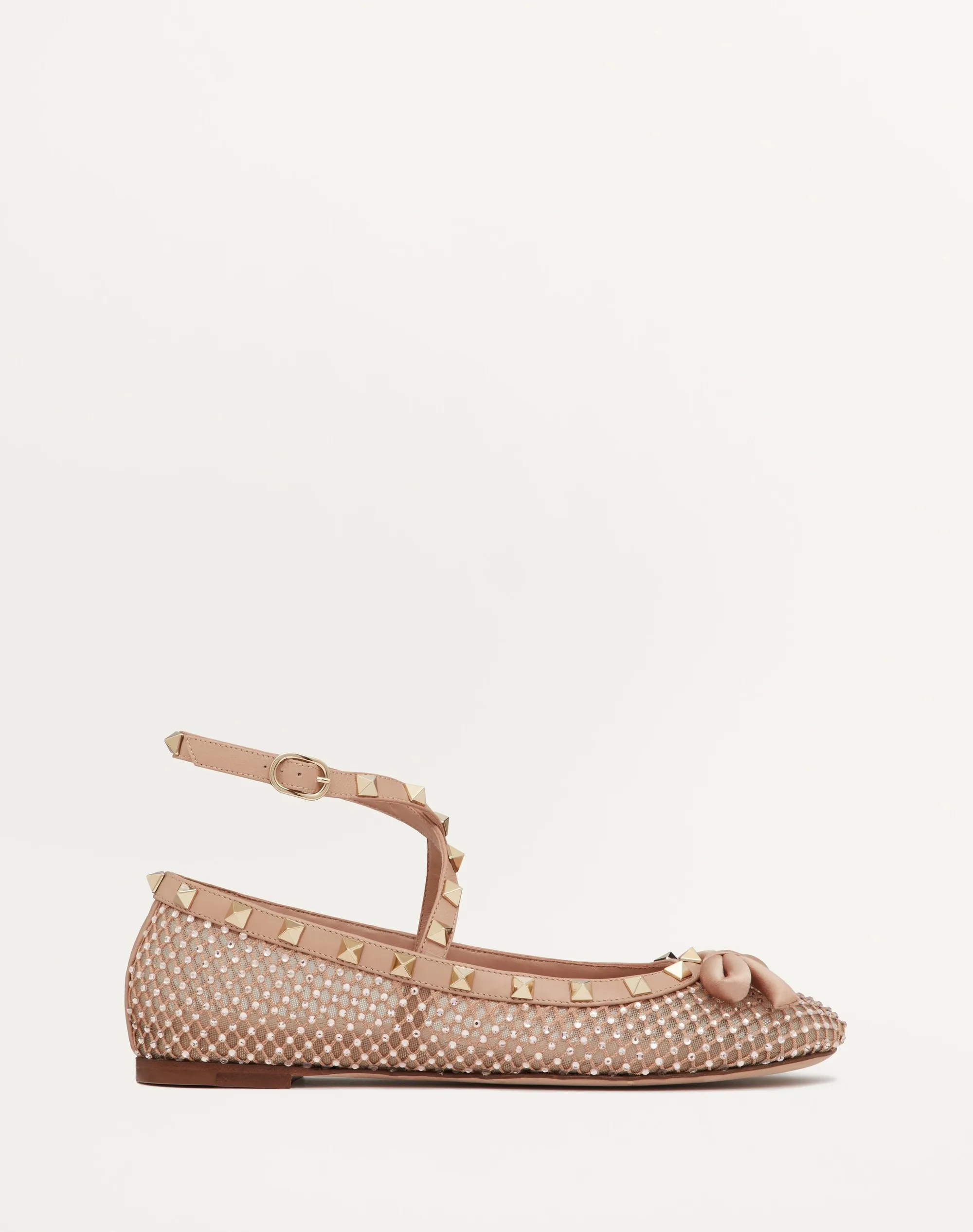 BALLERINA ROCKSTUD IN RETE CON CRISTALLI