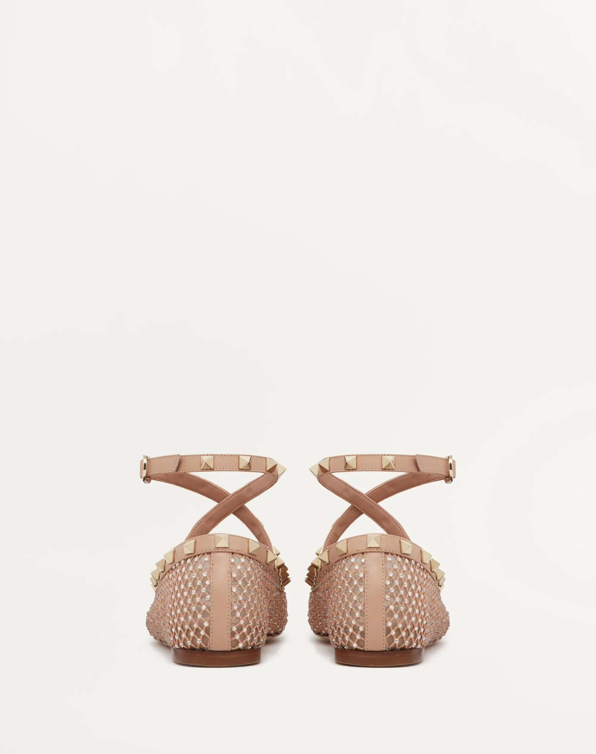 BALLERINA ROCKSTUD IN RETE CON CRISTALLI