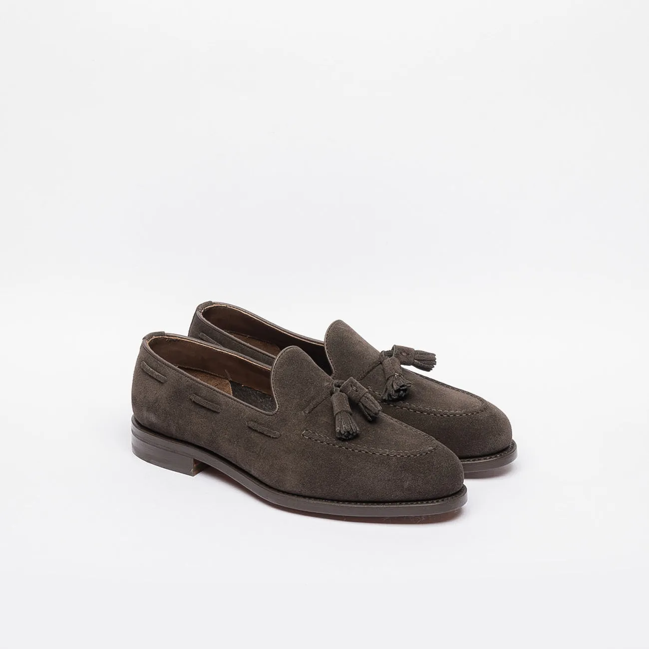 Berwick Mocassino con nappine Berwick 5139 in camoscio marrone