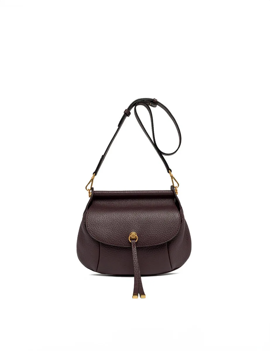 borsa pelle pilar plum