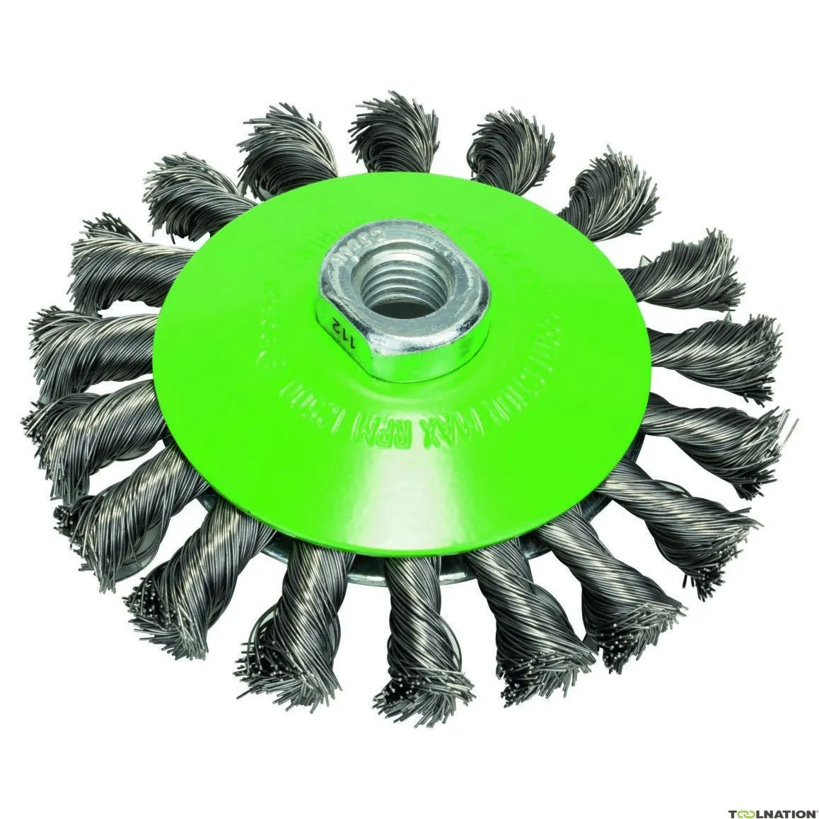 Bosch Professional Accessori 2608622109 Spazzola a cono 115 mm INOX intrecciata M14
