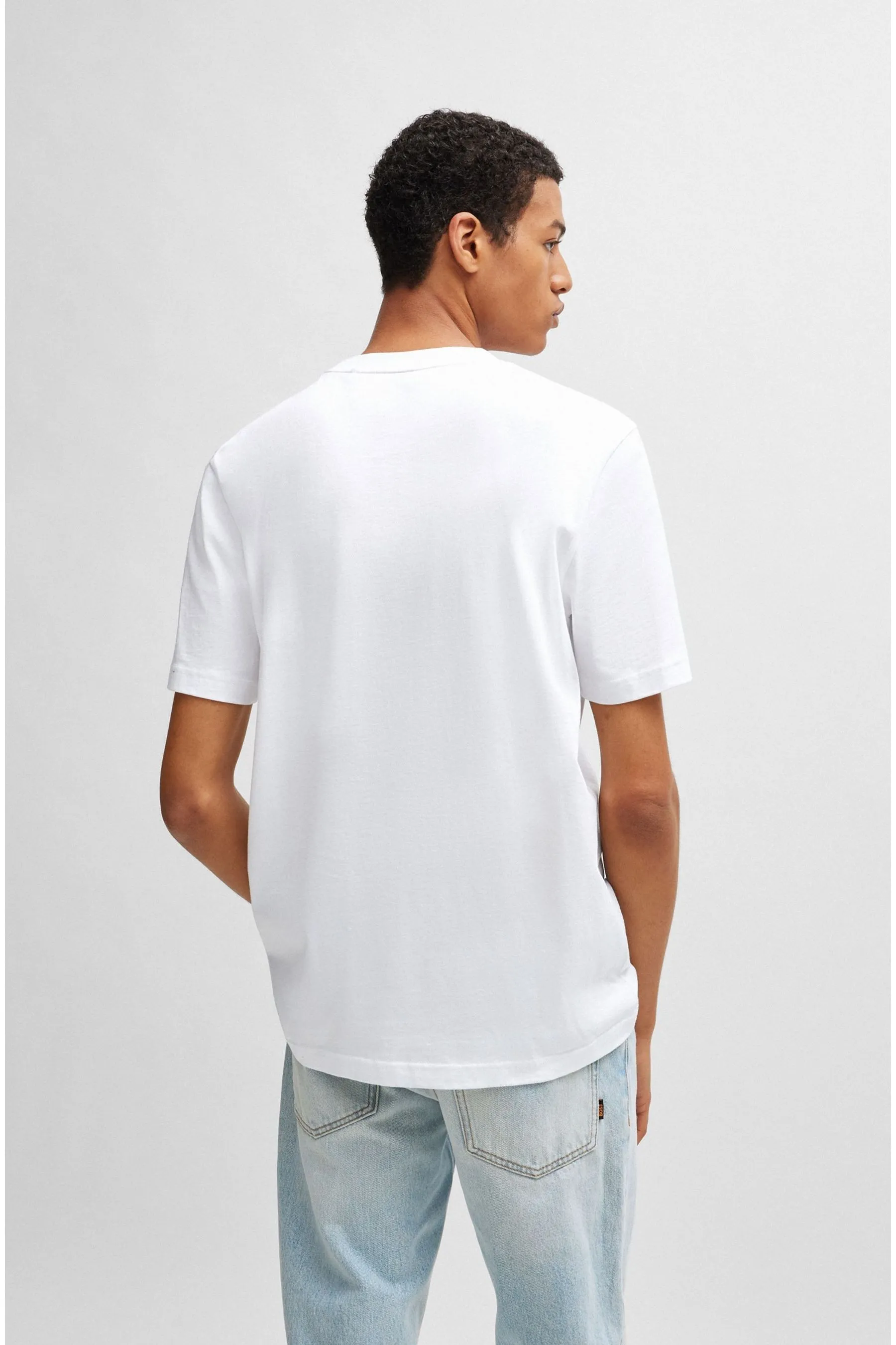 BOSS BOSS Maglietta Logo Printboss in jersey di cotone    