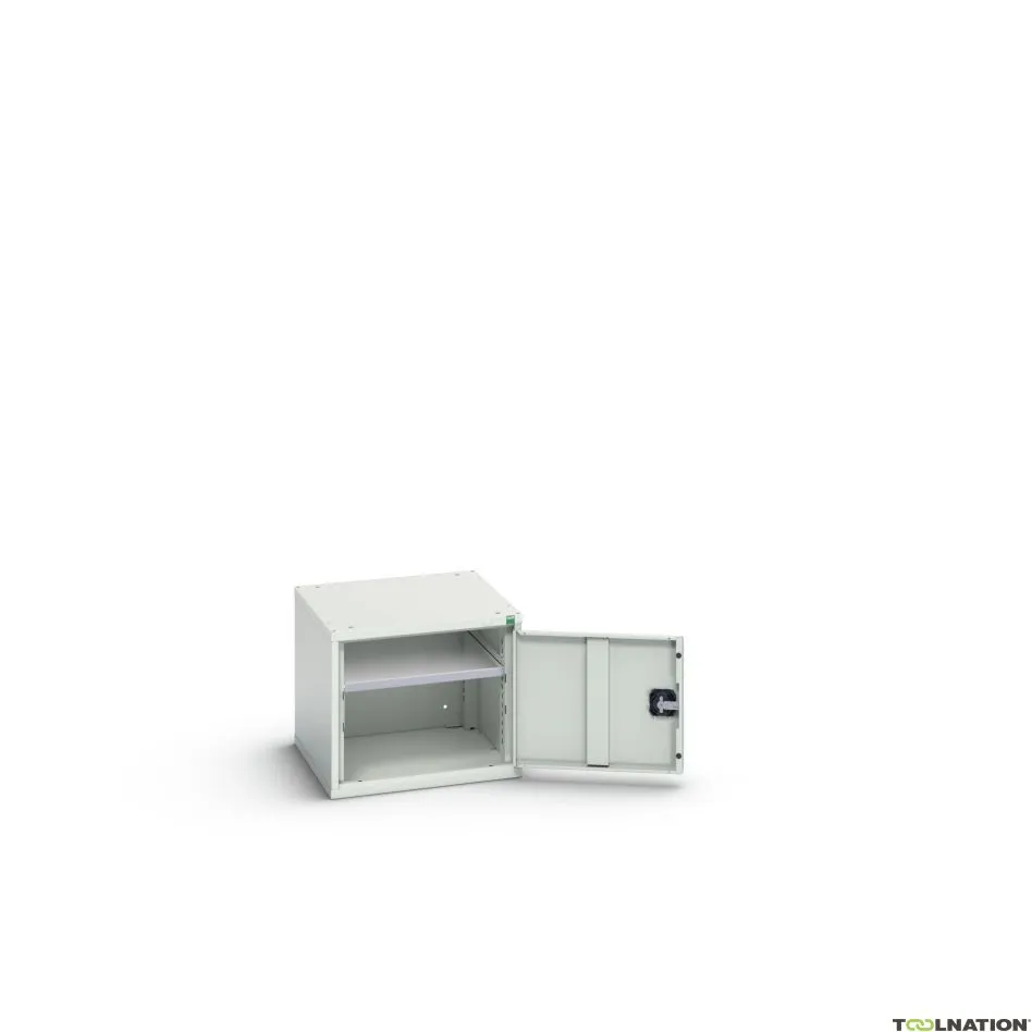 Bott 16926030.16 Verso systeemkast 525x550x450mm 1 legbord 1 deur RAL 7035