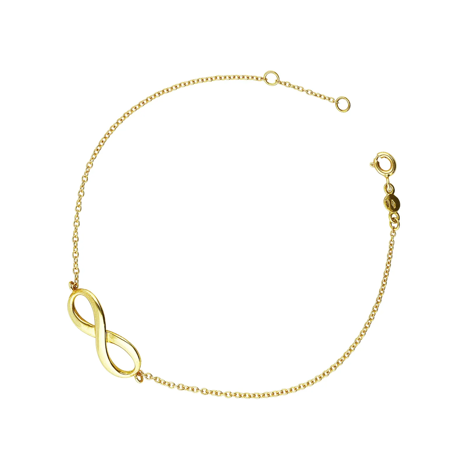 Bracciale donna Fantasia in Oro Giallo 18k, cm 19,50.