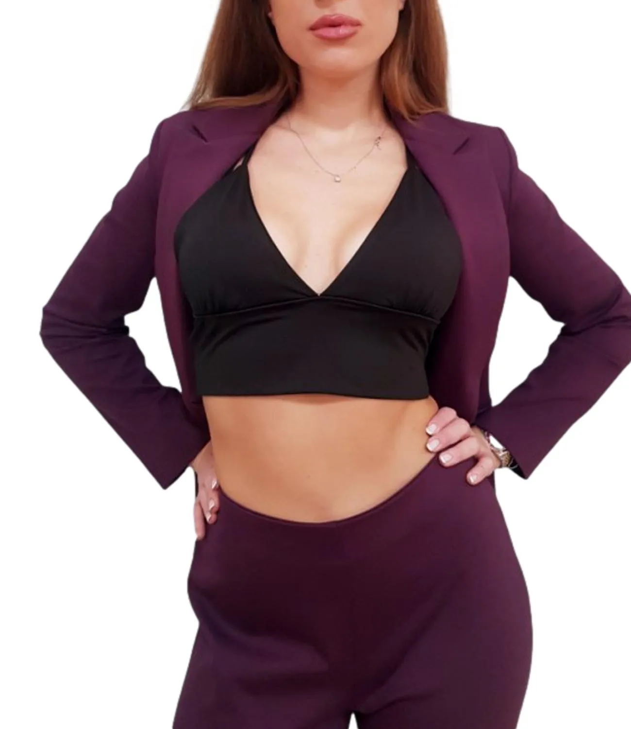 Brand KONTATTO Kontatto top reggiseno nero donna