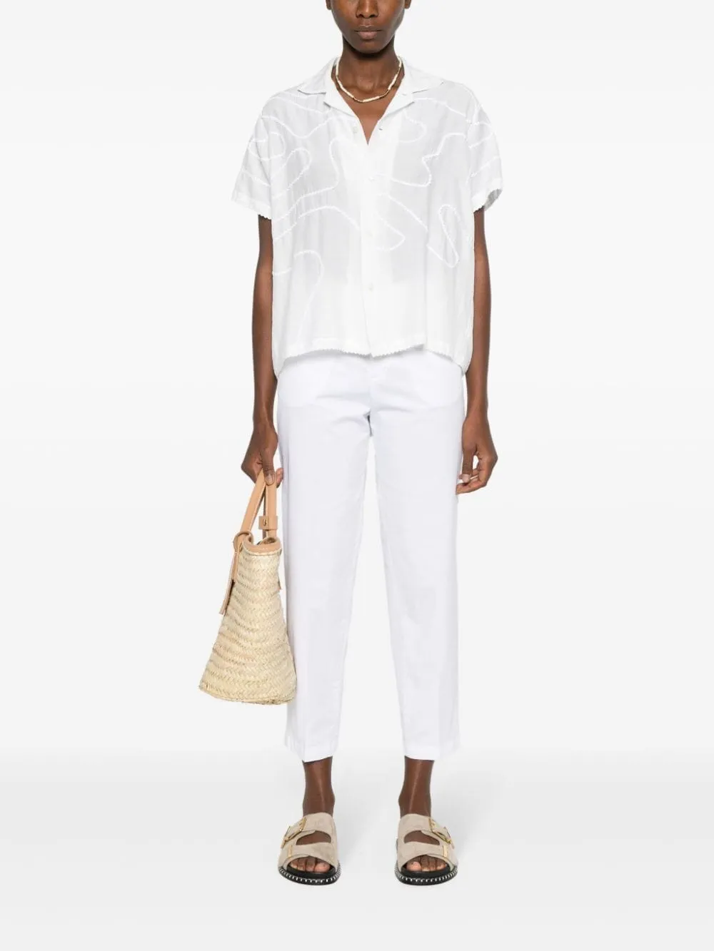 Briglia 1949 Pantalone Bianco Donna Jean