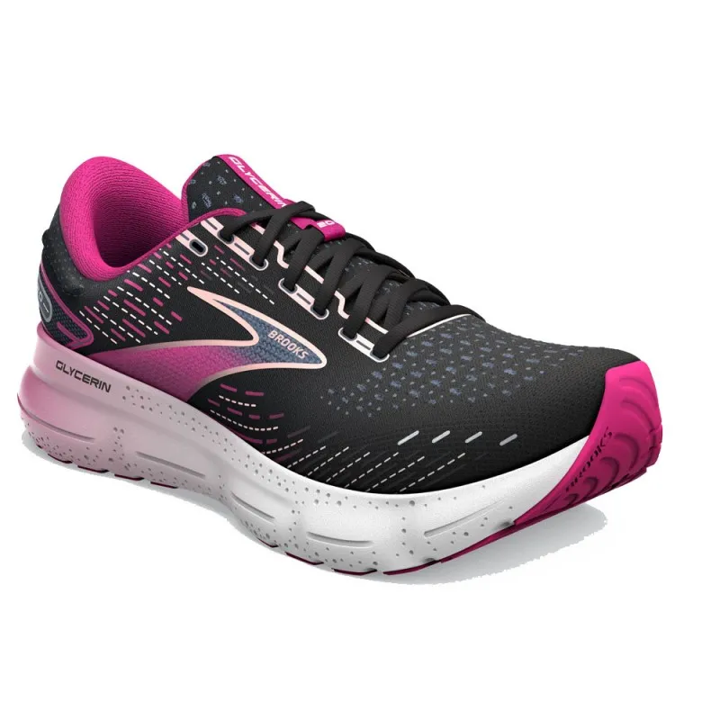 Brooks Glycerin 20 Nero Fucsia - Scarpe Running Donna