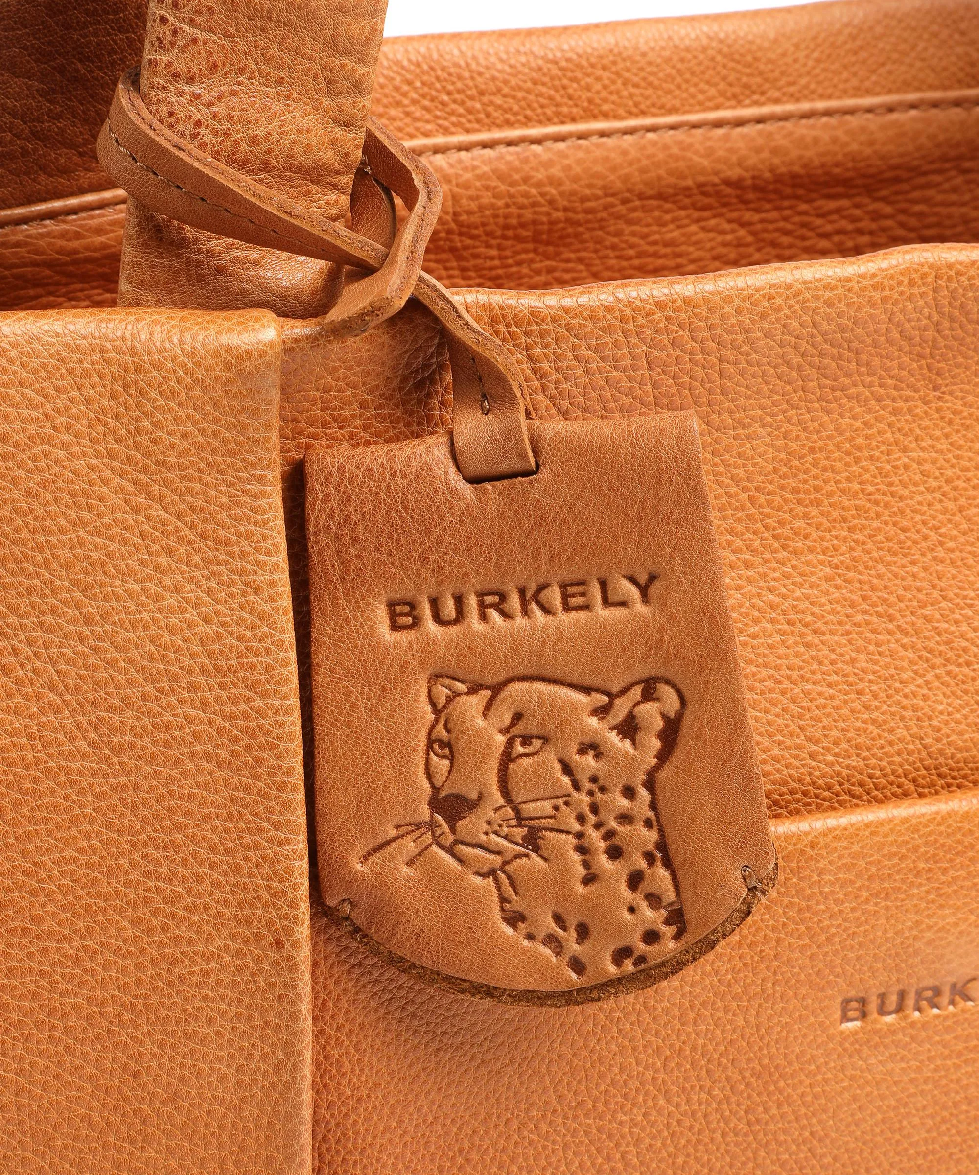  Burkely Just Jolie Borsa shopper 14″ pelle granulata cognac  