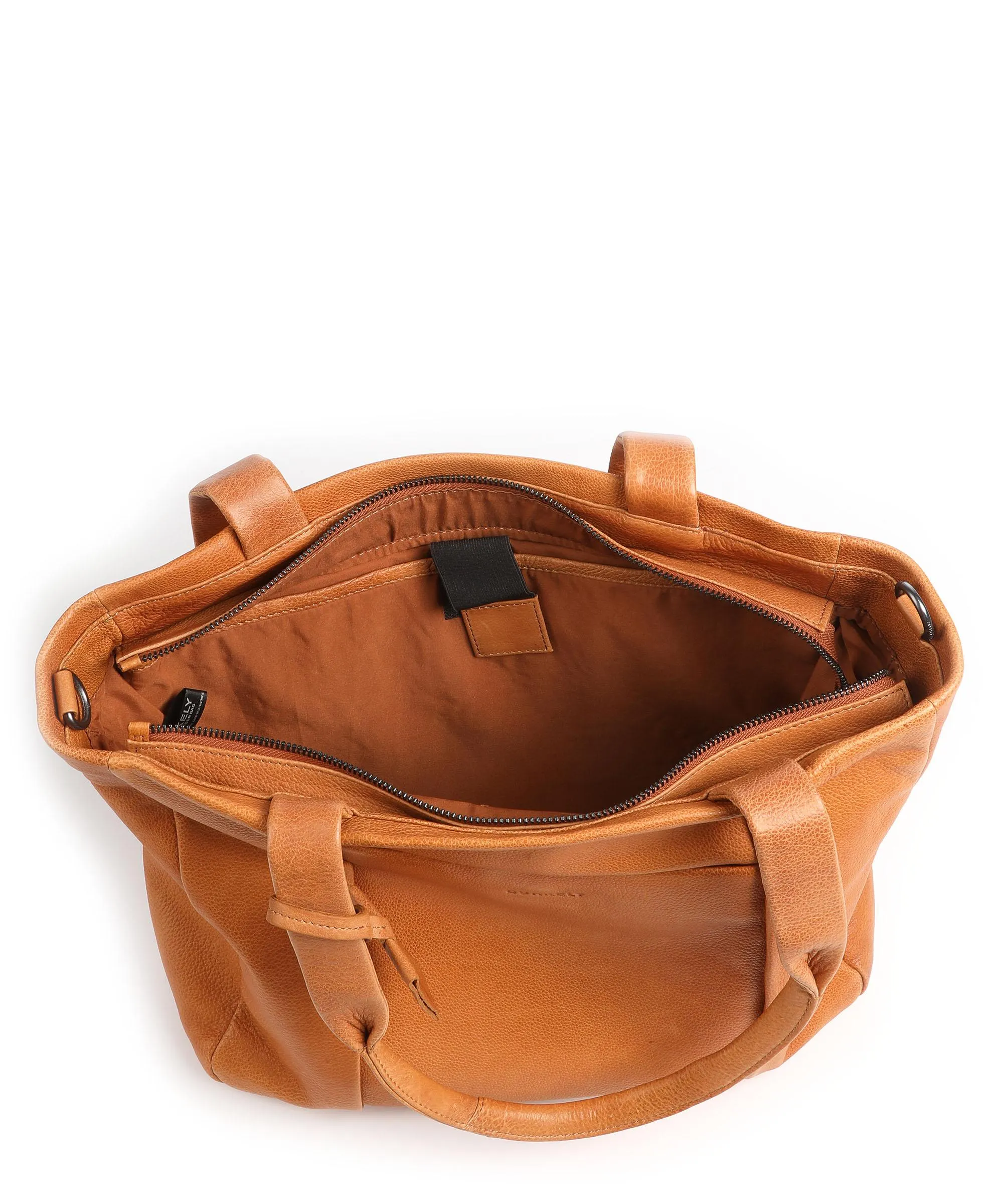  Burkely Just Jolie Borsa shopper 14″ pelle granulata cognac  