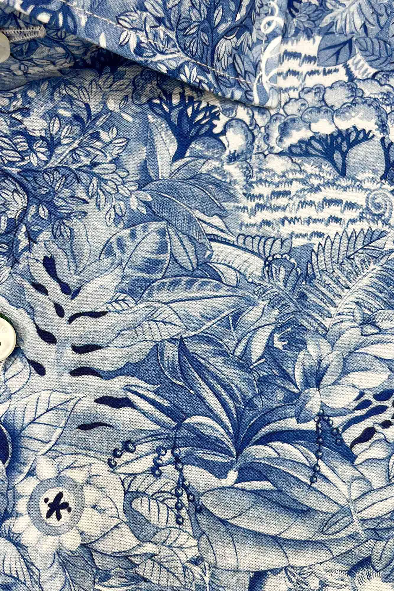 Camicia con stampa giungla