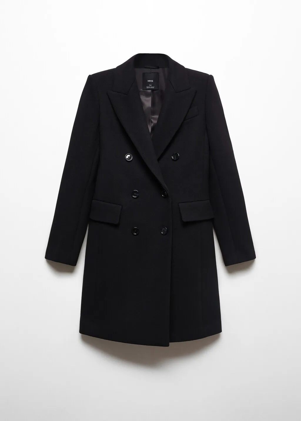 Cappotto lana doppia abbottonatura