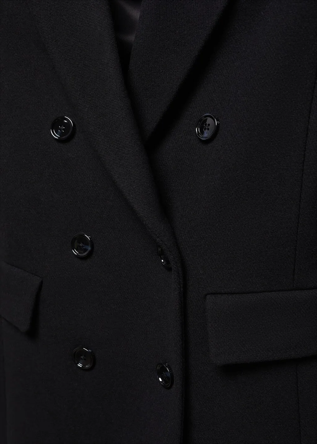 Cappotto lana doppia abbottonatura