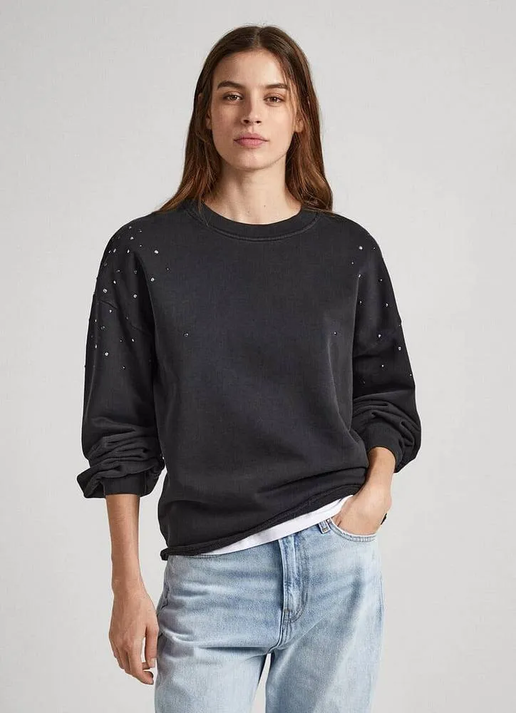 Caroline Sweats - Felpa con Perline