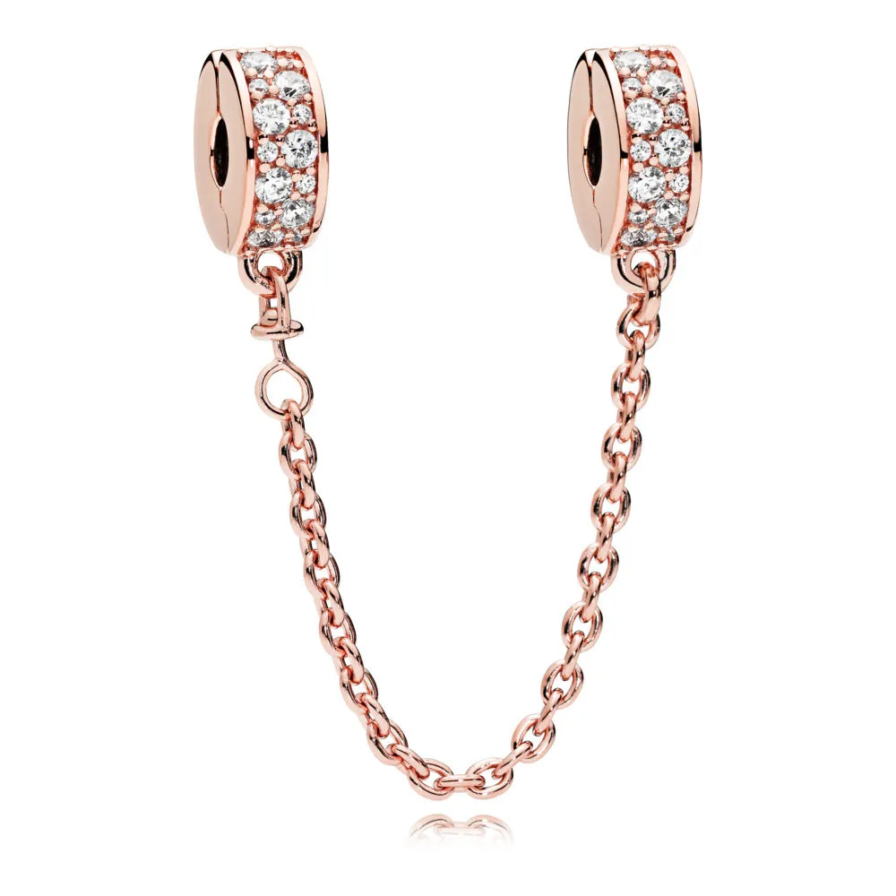Catenina di sicurezza Pandora Eleganza Luccicante 786322cz