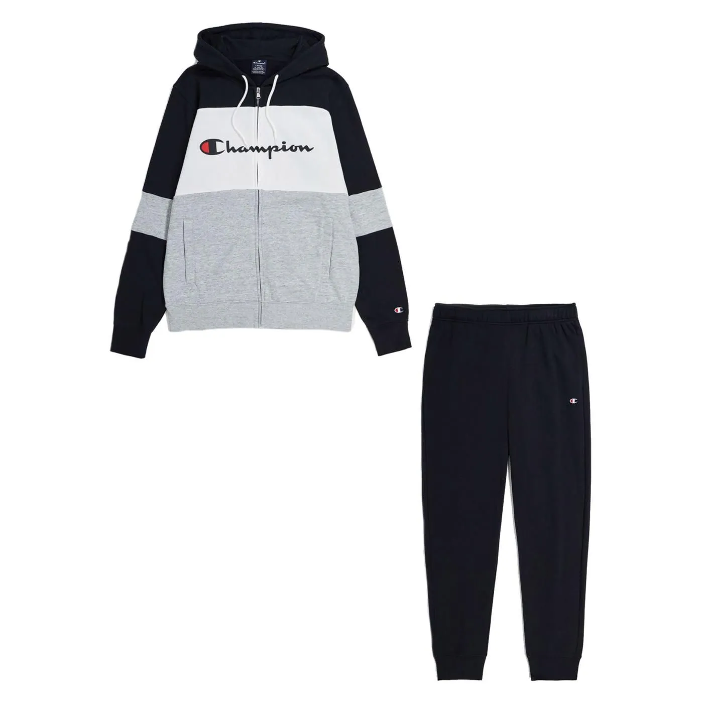     CHAMPION HOODED FULL ZIP SUIT 219943 EM021