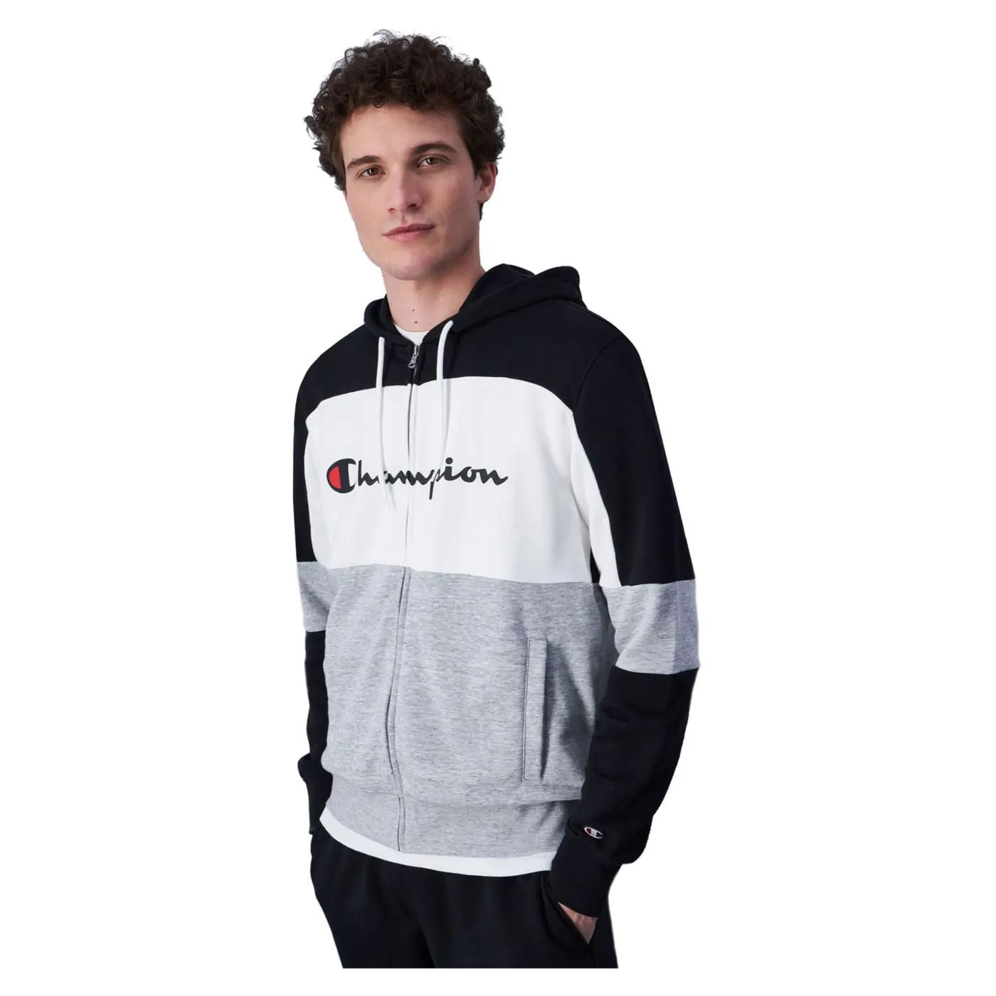     CHAMPION HOODED FULL ZIP SUIT 219943 EM021