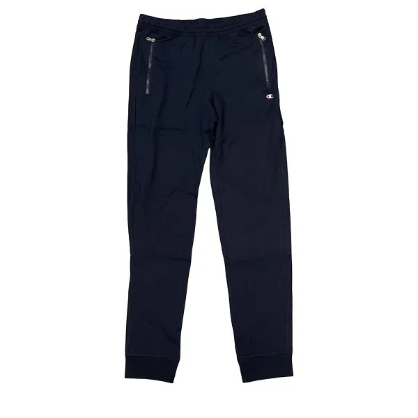 Champion Pantalone di tuta sportivo da uomo Legacy Authentic Pro Jersey con cerniera alle tasche 217435 BS501 NNY blu