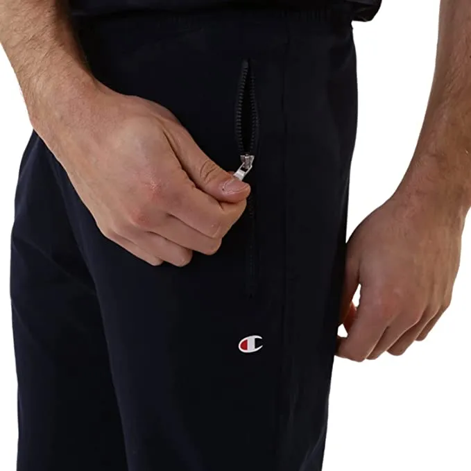 Champion Pantalone di tuta sportivo da uomo Legacy Authentic Pro Jersey con cerniera alle tasche 217435 BS501 NNY blu