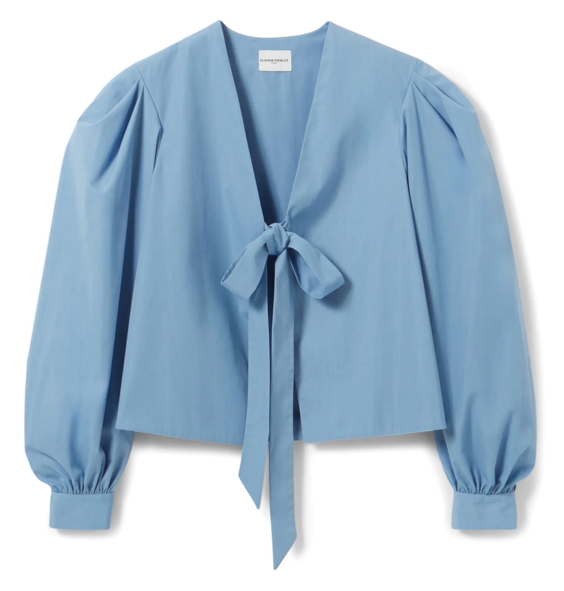  CLAUDIE PIERLOT   Blusa con scollo a V | Blu