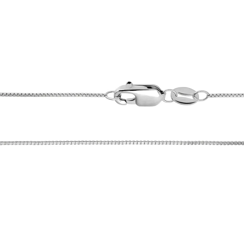 Collana Acquamarina Oro Bianco 750/1000 Acquamarina 0,5 ct Diamante Bianco 0,12 ct 40 + 2 cm 1664966