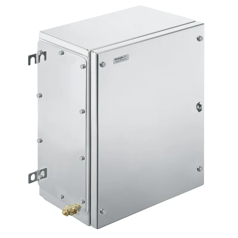 Contenitore Weidmüller in Acciaio inox AISI 316 300 x 400 x 150mm, col. Grigio, IP67