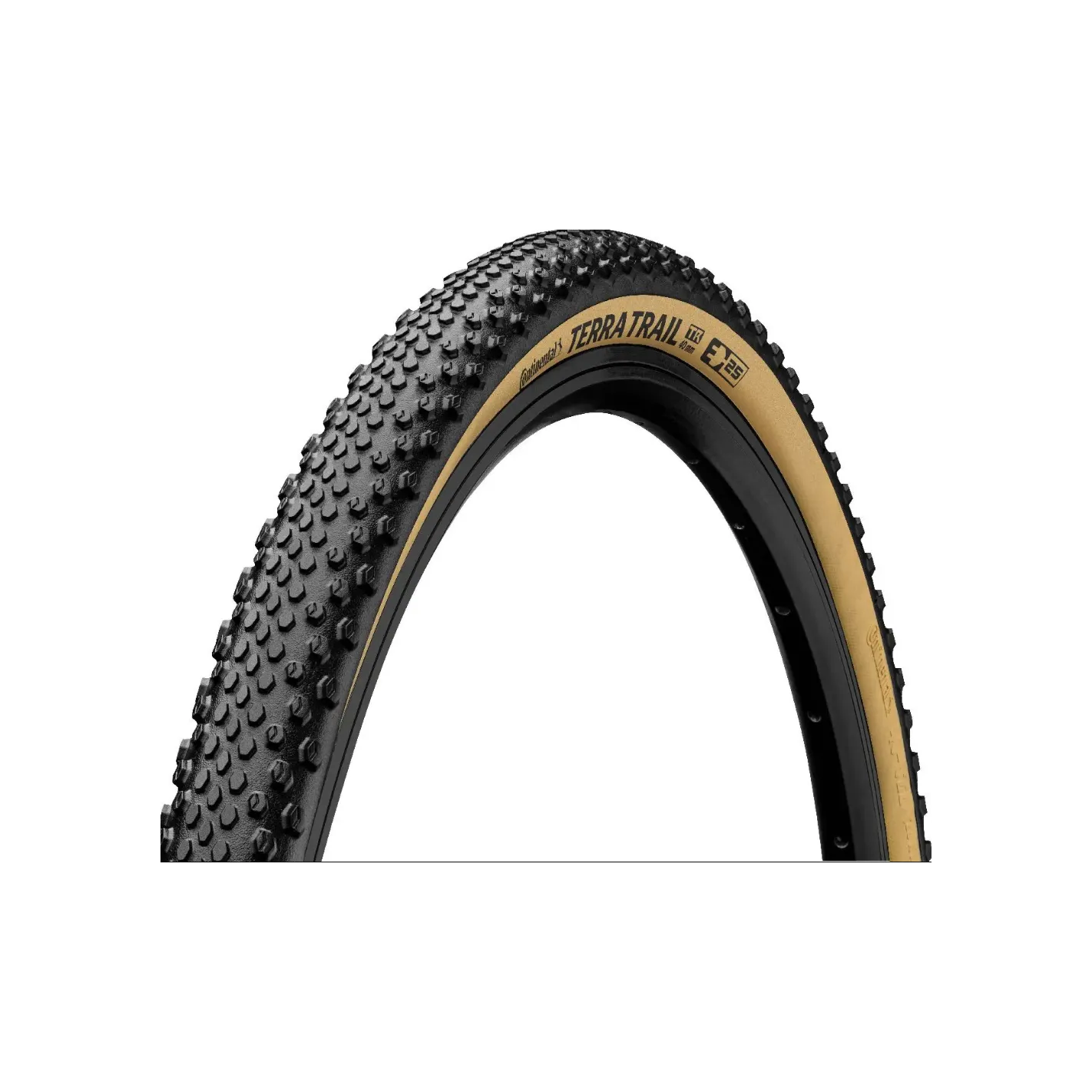 Continental Pneumatico Pieghevole Terra Trail ShieldWall 27.5x1.75 ETRTO 47-584 PureGrip Compound TR Nero/Marrone