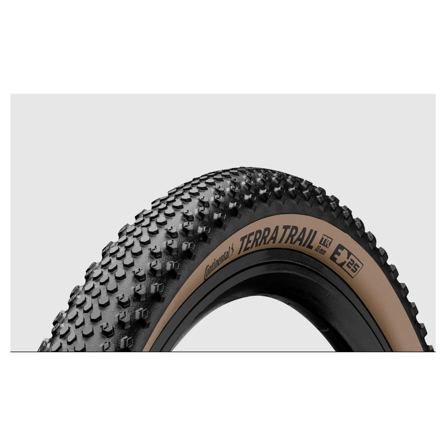 Continental Pneumatico Pieghevole Terra Trail ShieldWall 27.5x1.75 ETRTO 47-584 PureGrip Compound TR Nero/Marrone