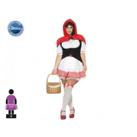 Costume cappuccetto rosso donna taglia XXl
