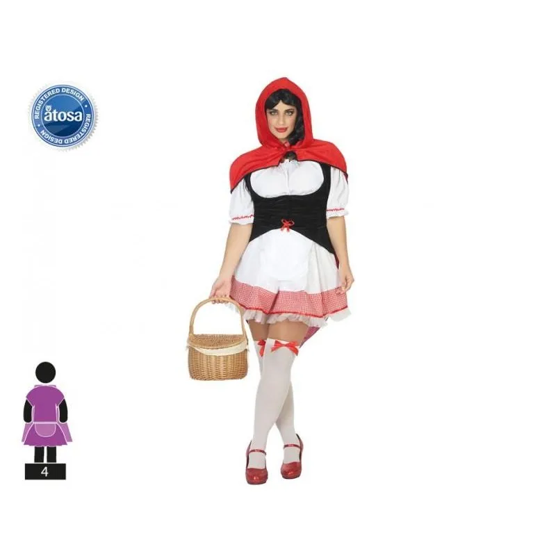 Costume cappuccetto rosso donna taglia XXl