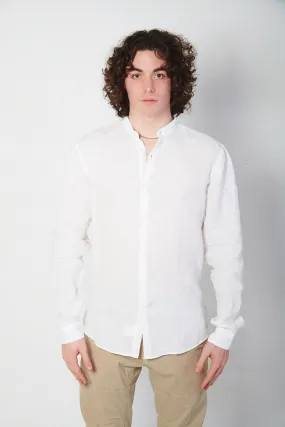 COSTUMEIN Camicia in lino a coreana