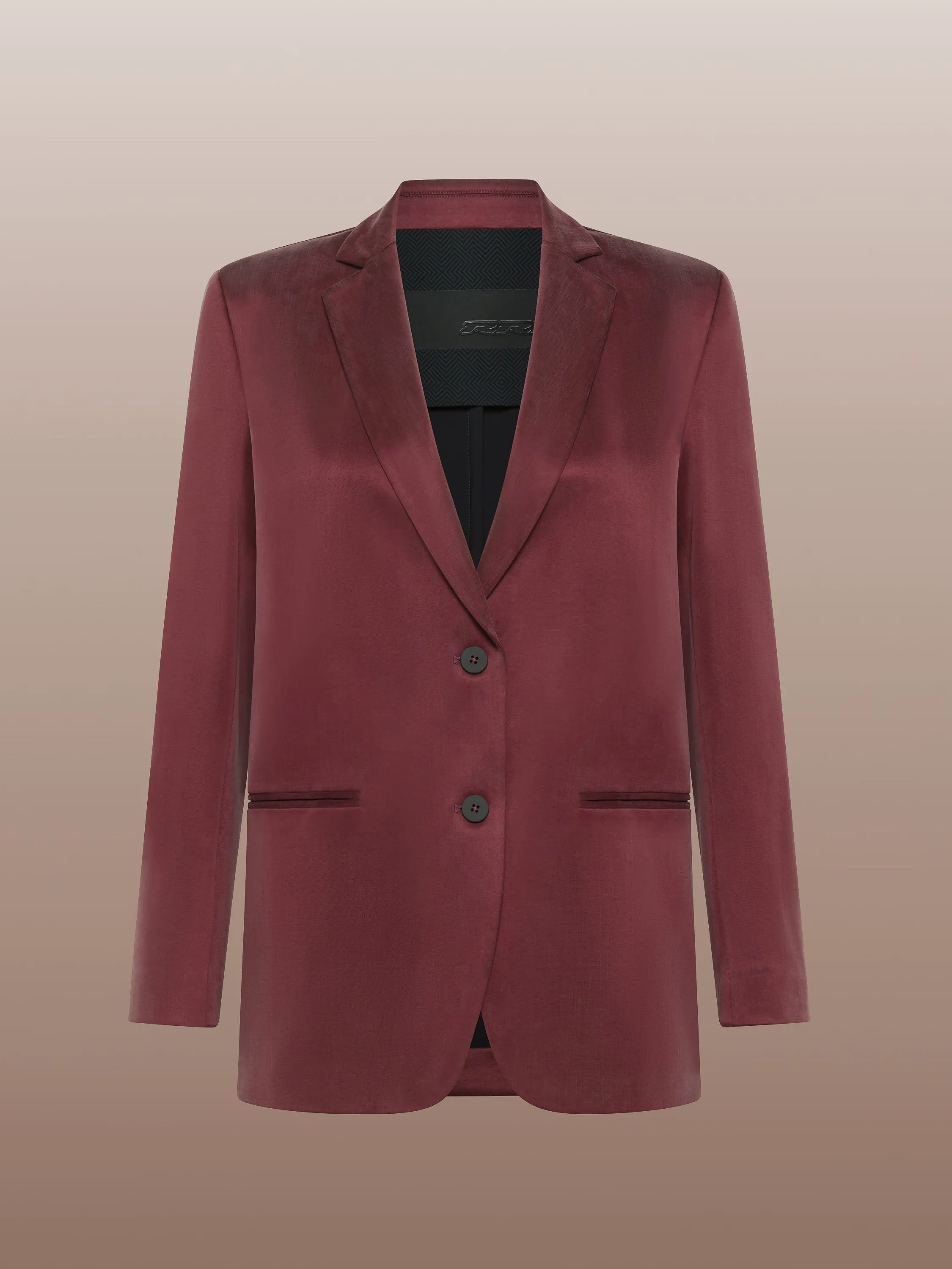 Cupro Boyfriend Wom Blazer