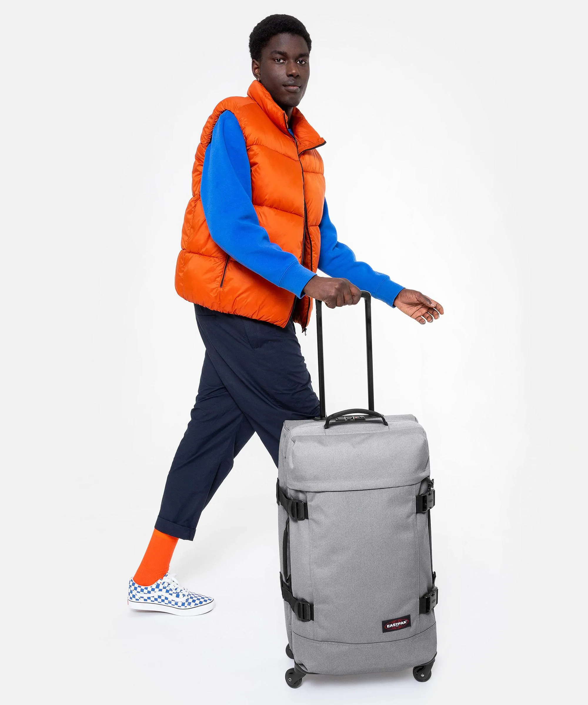 Eastpak Trans4 M Borsone trolley grigio 70 cm  