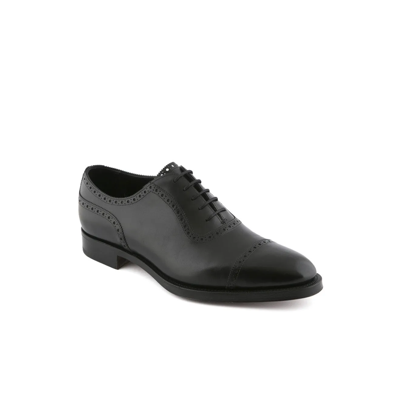 Edward Green Stringata oxford Edward Green Canterbury in pelle nera