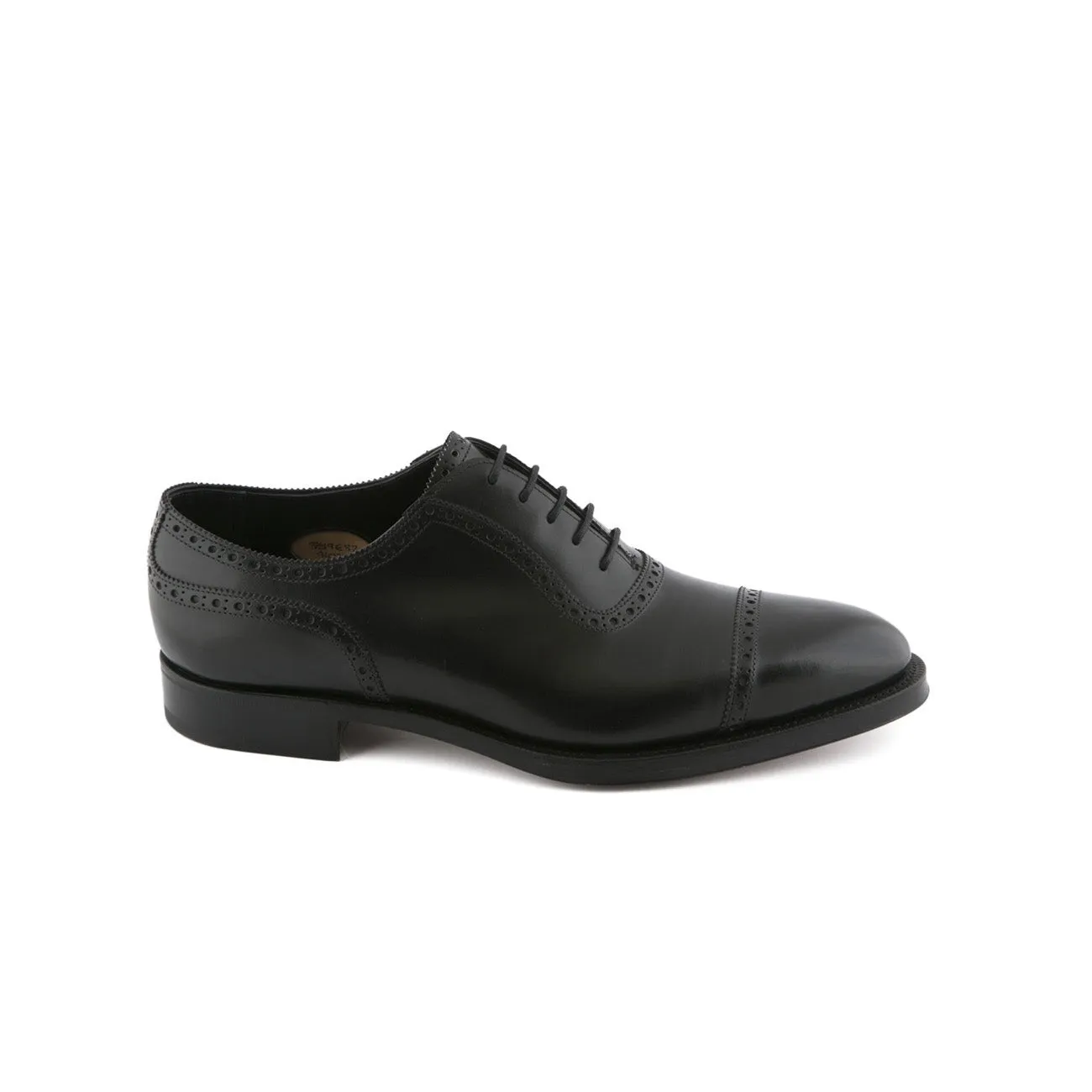 Edward Green Stringata oxford Edward Green Canterbury in pelle nera