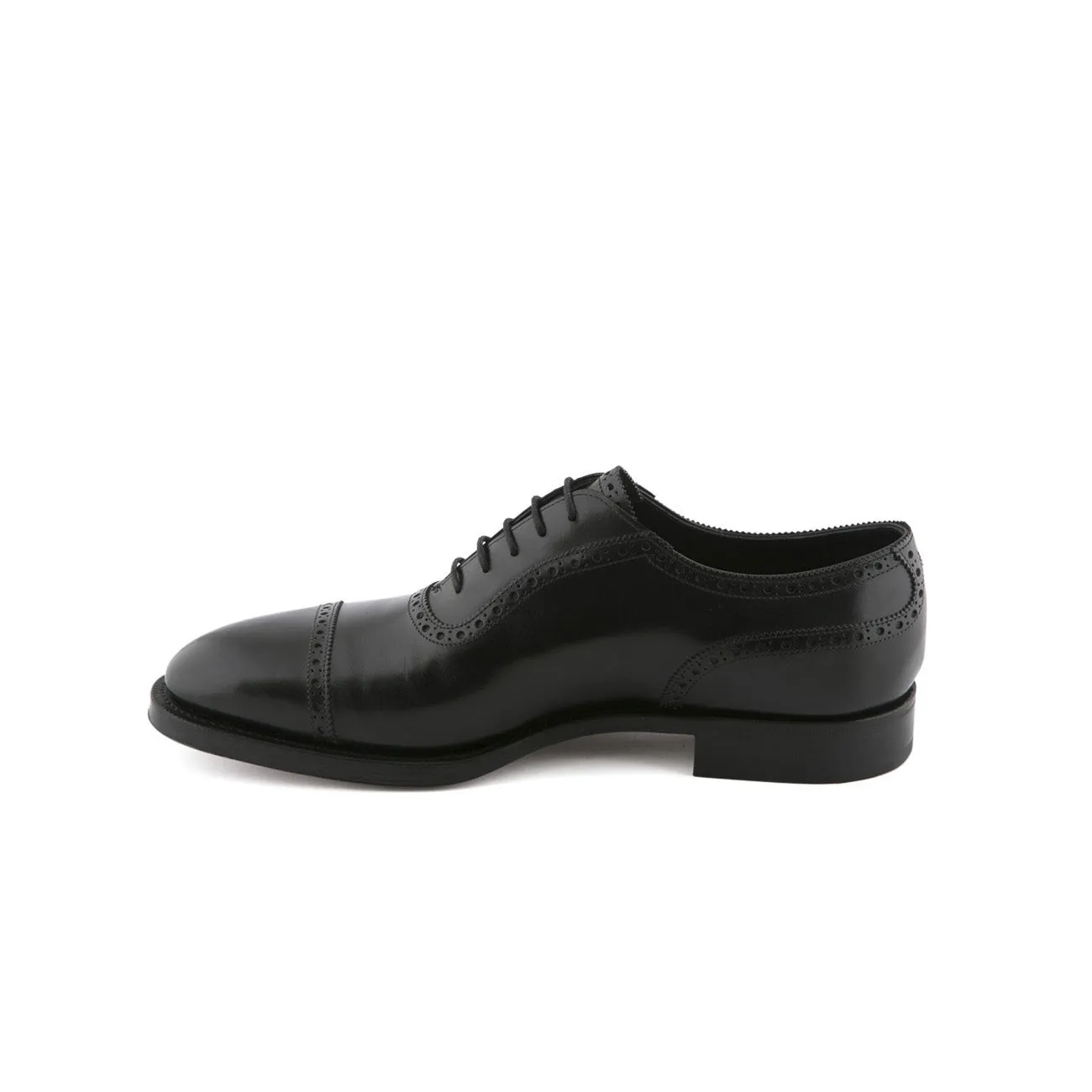 Edward Green Stringata oxford Edward Green Canterbury in pelle nera