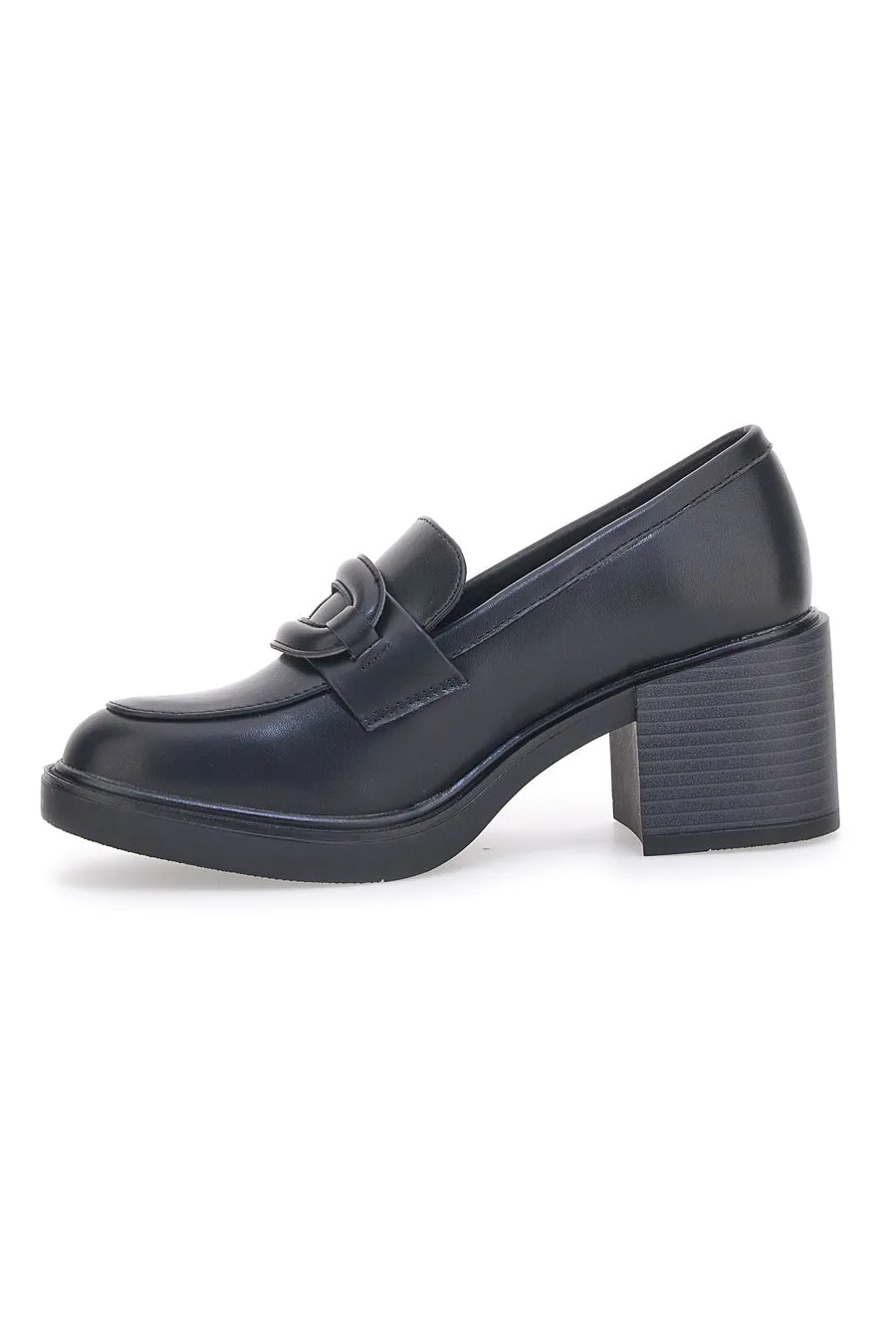   ENERGY Mocassino con Tacco Nero Energy 192