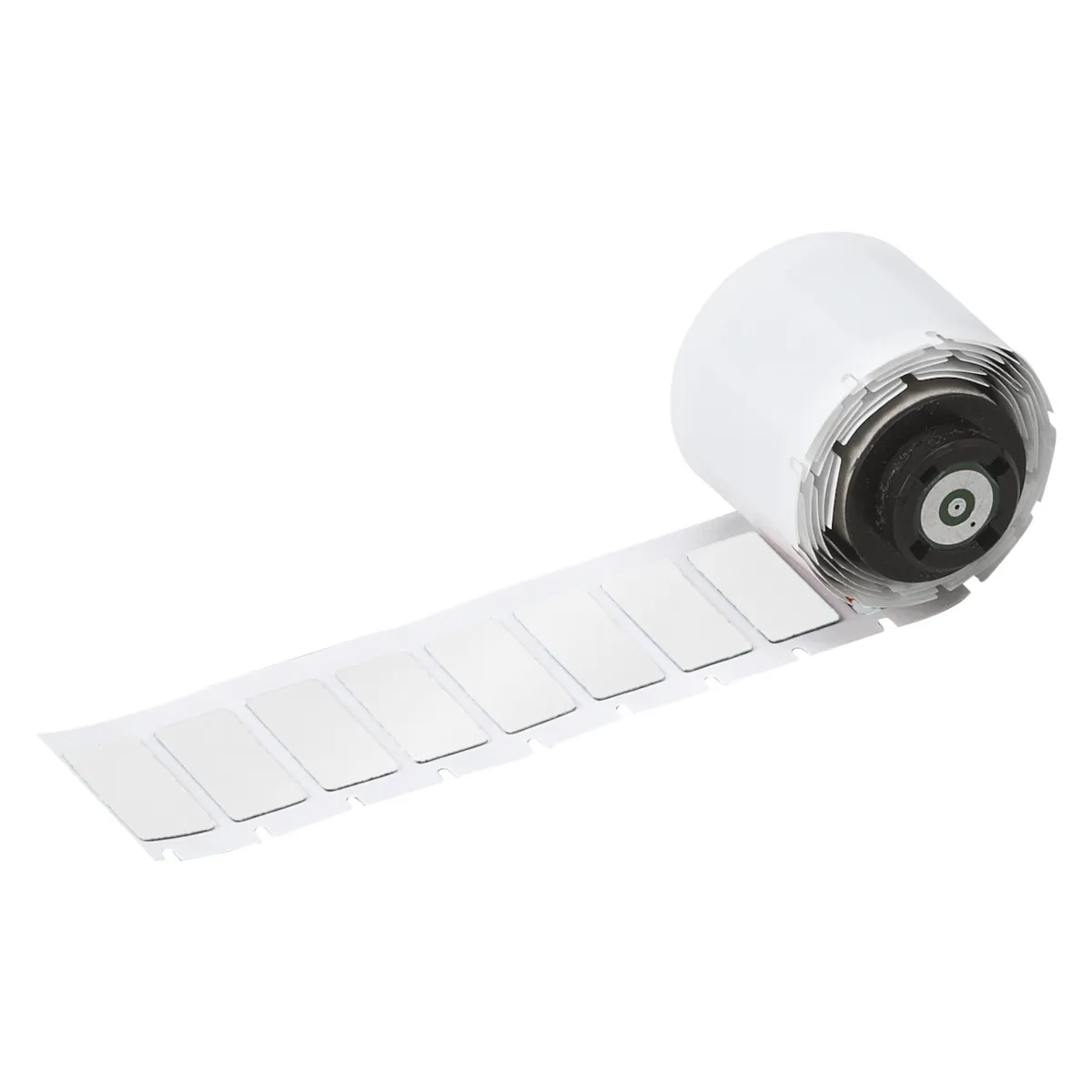 Etichetta in poliestere Brady 27,00 mm Nero su Bianco