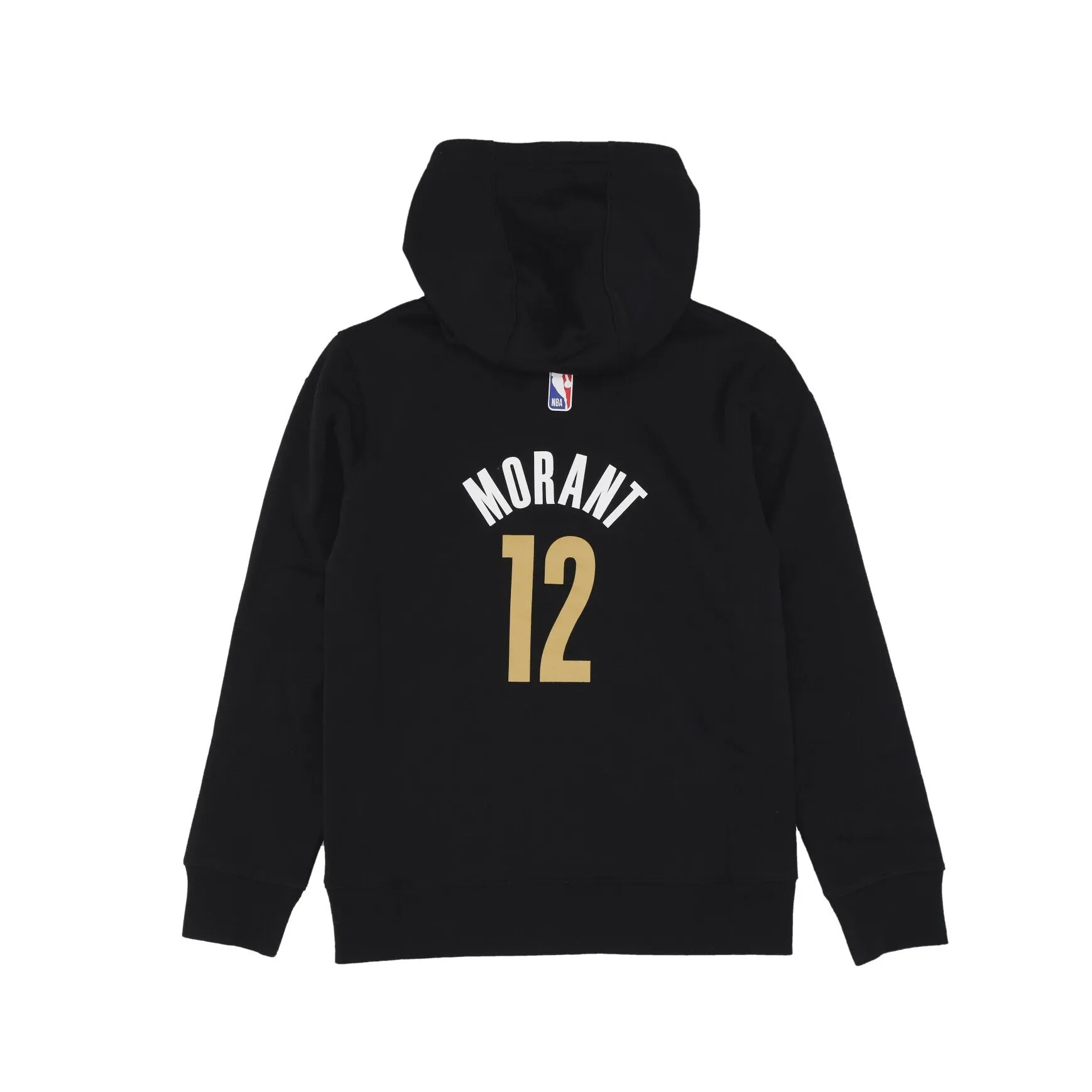 Felpa Cappuccio Ragazzo Nba Club Hoodie Po Ce No 12 Ja Morant Memgri Original Team Colors
