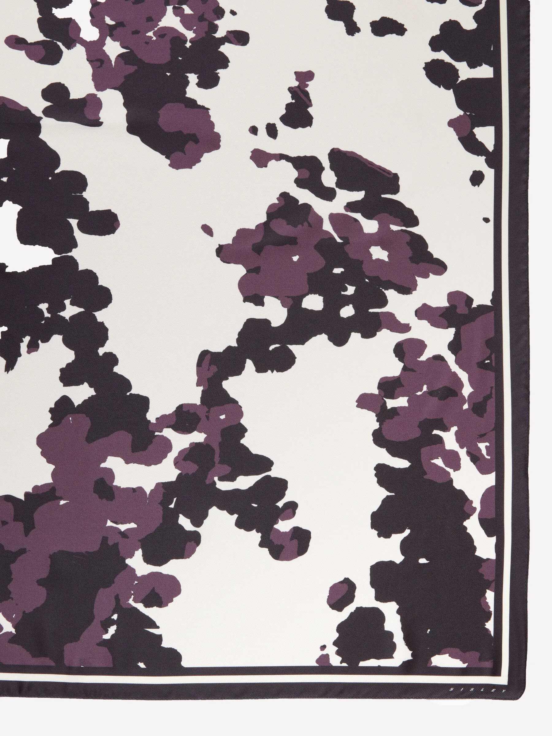 Foulard stampato multicolore