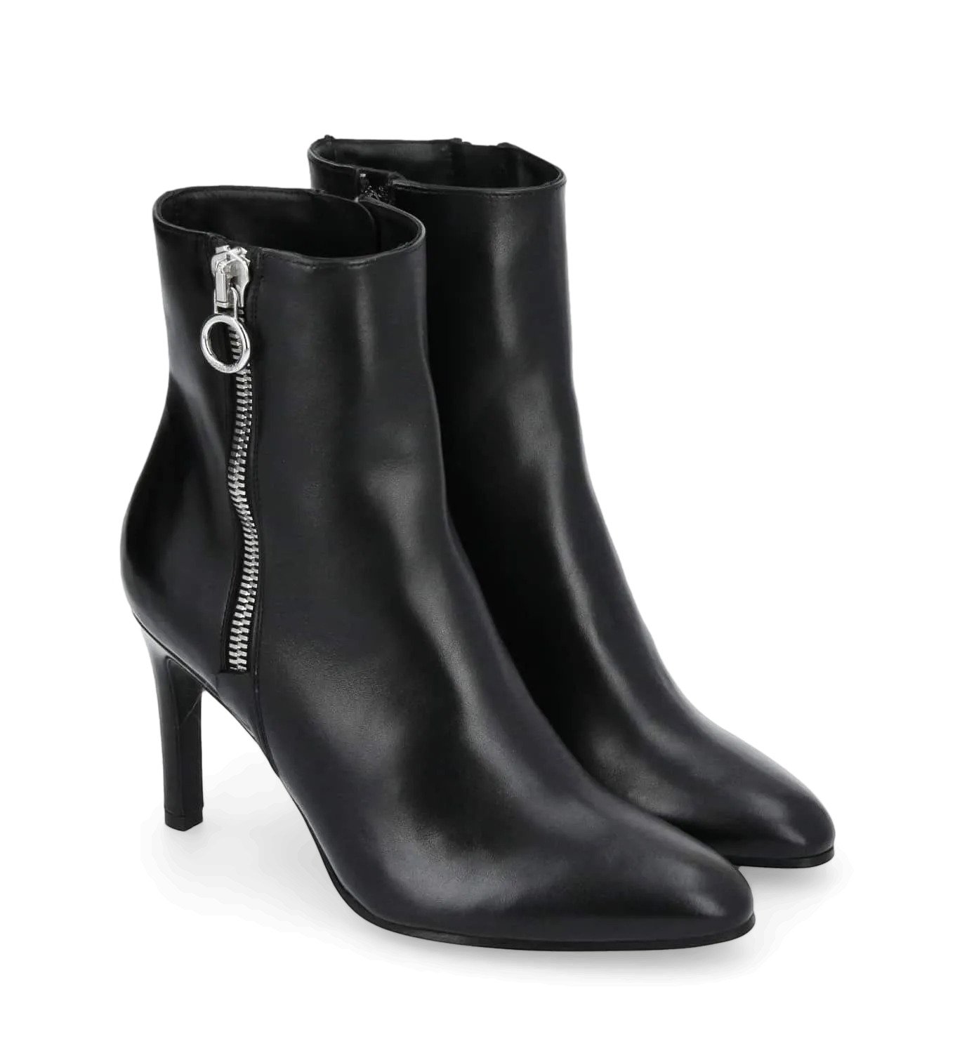  FREE LANCE   STEFFY 85 - - 100 pelle, - Punta rotonda, - Chiusura con zip interna, - Altezza tacco: 9 cm. | Nero
