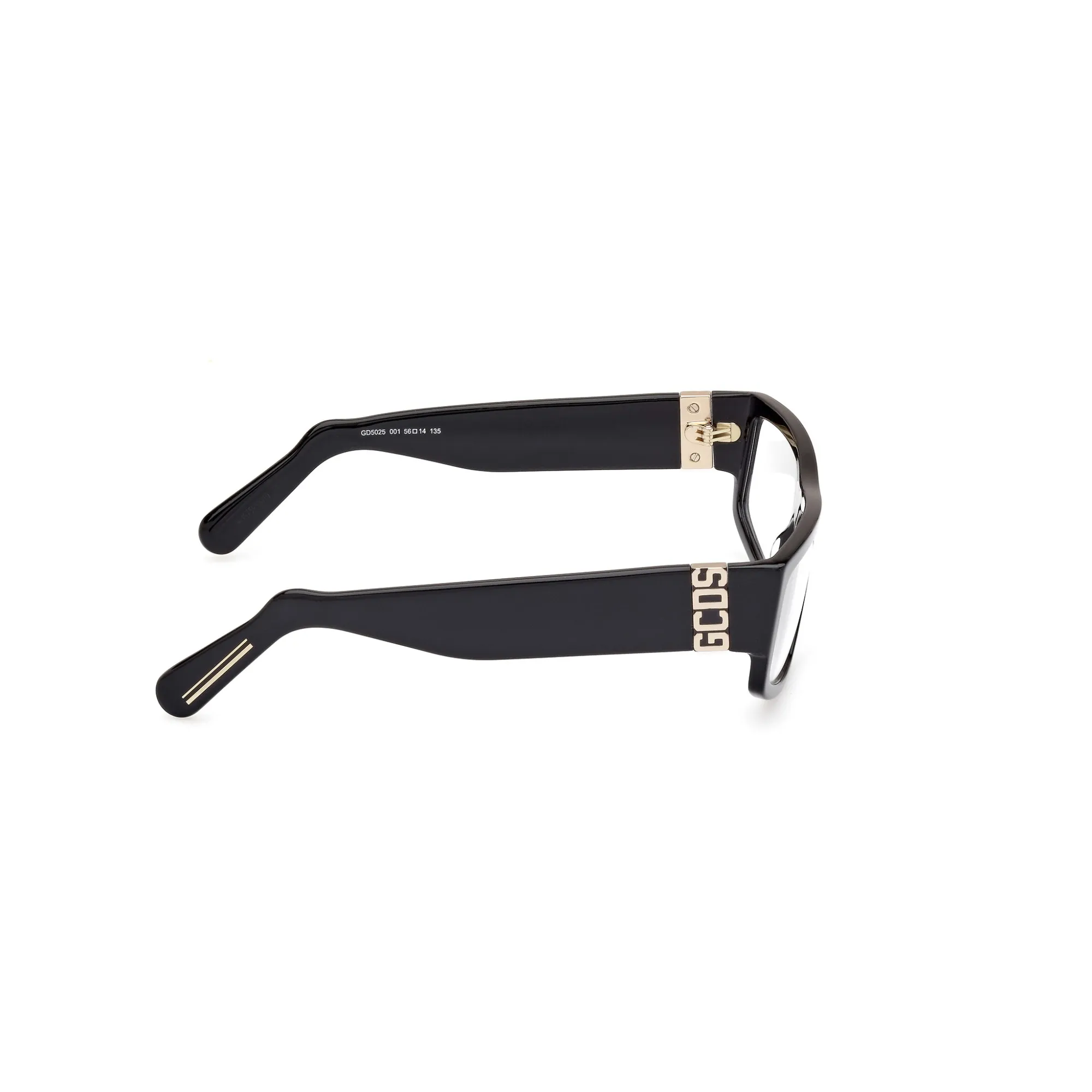   GCDS GD 5025 - 001 Nero Lucido | Occhiale Da Vista Unisex 