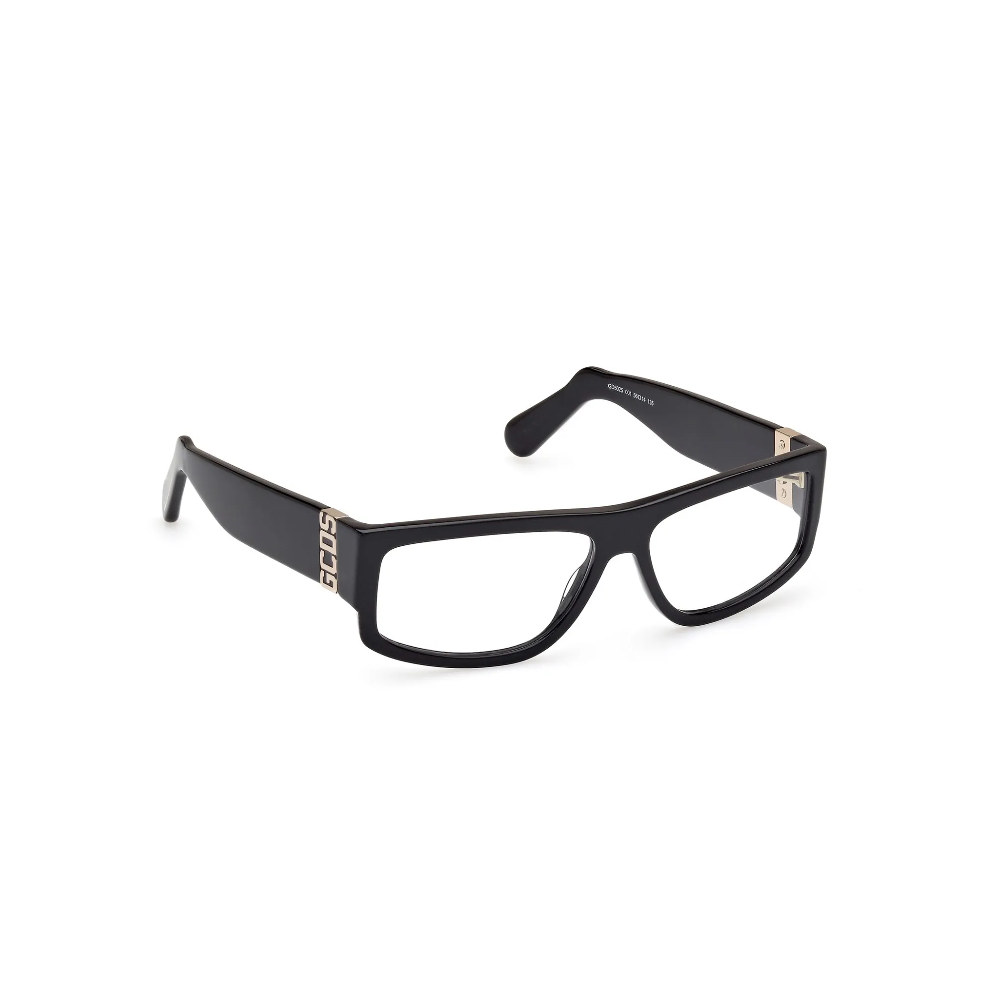   GCDS GD 5025 - 001 Nero Lucido | Occhiale Da Vista Unisex 